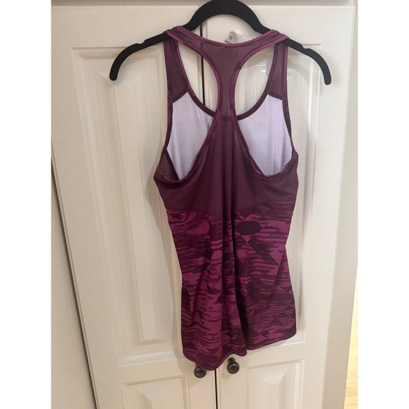 Reebok Purple Patterned Tank Top - Picture 5 of 6